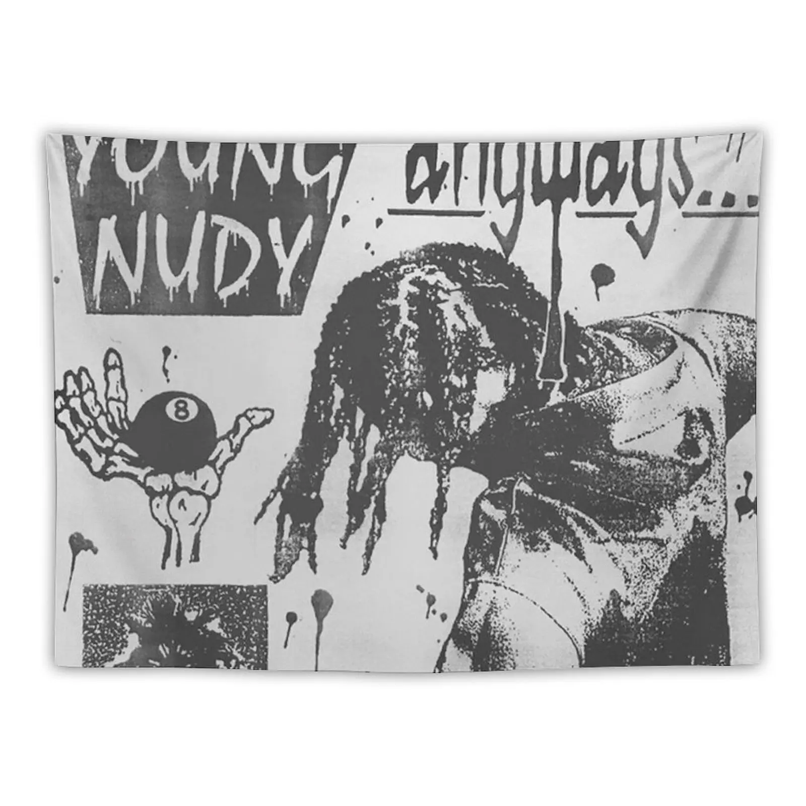 young-nudy anyways, nudy Tapestry Tapestries Wall Hanging Decoration Wall