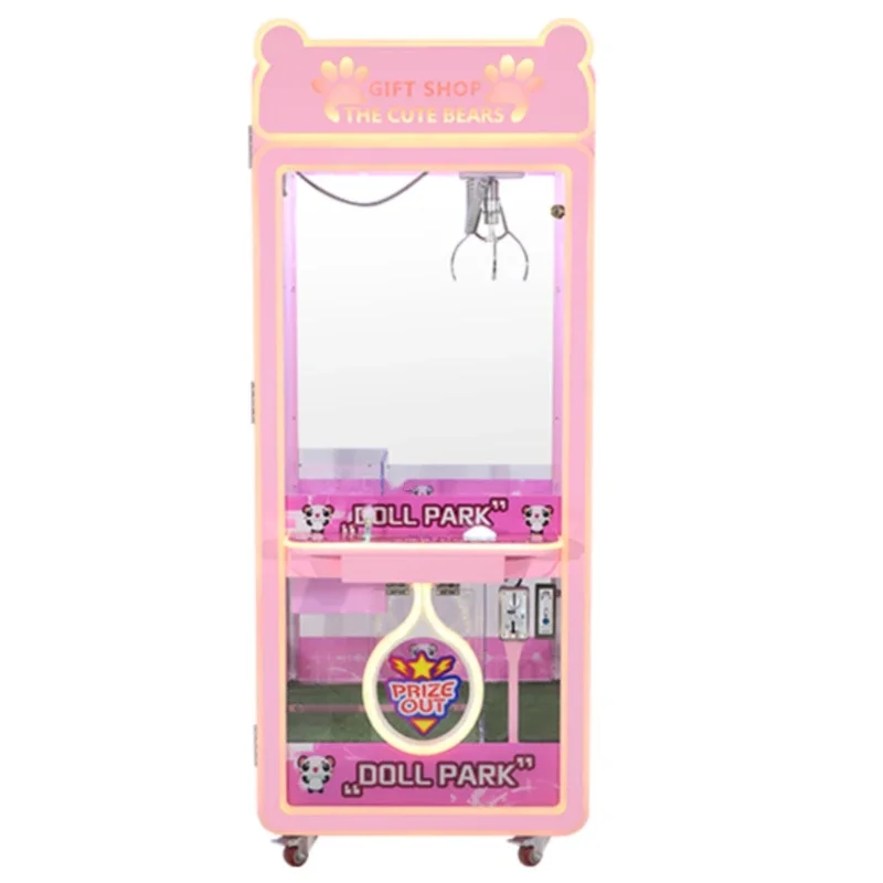 

Prize Claw Fully Transparent Doll Machine Clip Machine for Iron Wood