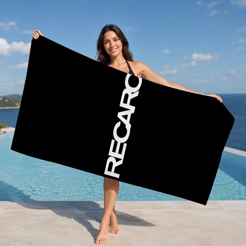 Fashion R-Recaro Towel ultra-fine fiber quick drying absorbent towel, beach swimming vacation beach towel