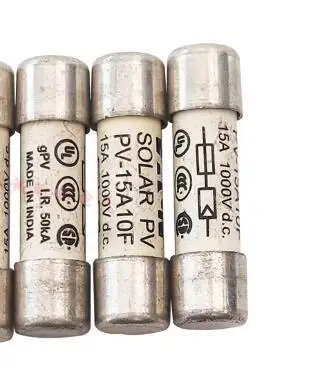 5PCS 1000V PV-15A10F PV-1A10F PV-3A10F PV-4A10F PV-5A10F PV-6A10F PV-8A10F PV-10A10F PV-12A10F PV-20A10F FUSES NEW ORIGNAL STOCK