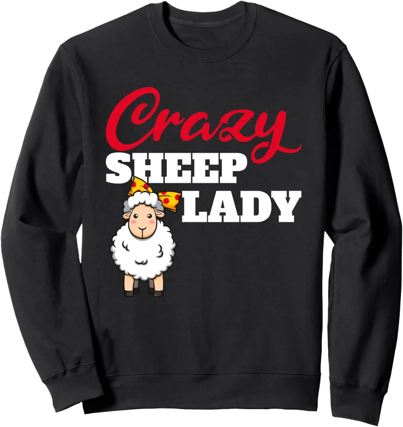 

Толстовка Crazy Sheep Lady