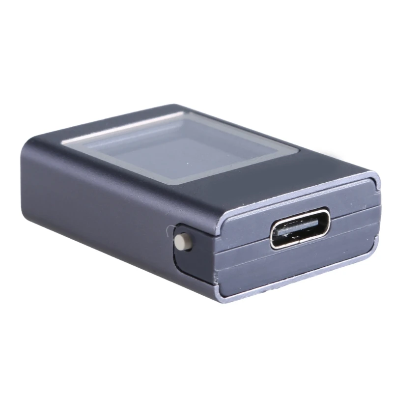 Medidor energia usb c, testador usb c, multímetro 0-50v 0-6a, tensão, capacidade corrente, testador digital energia