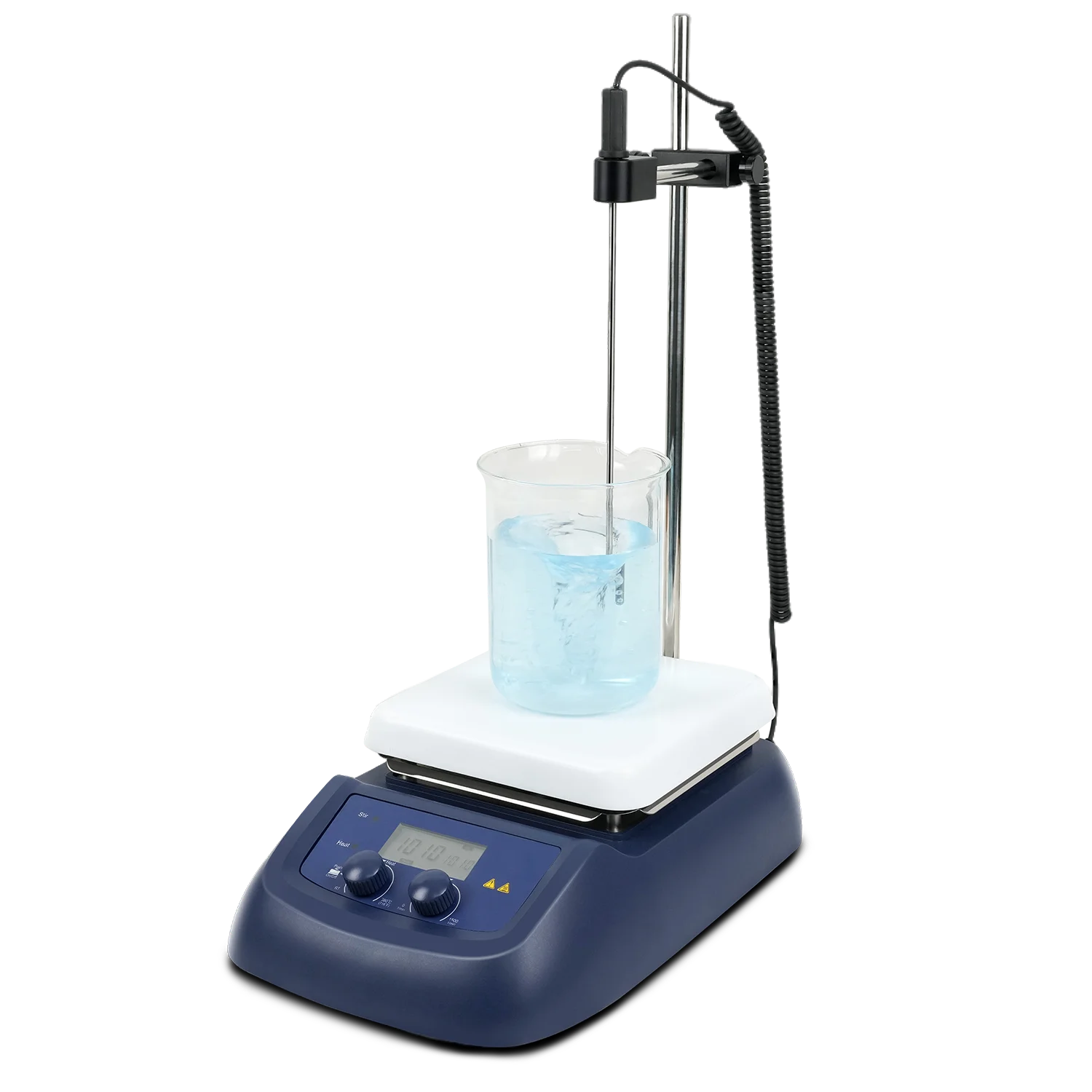 Picture 5: MS7-H380-E Lab Hotplate Magnetic Stirrer with PT1000 Sensor, Overheat Protection & Ceramic Coating, 380℃ Heating Plate Stirrer