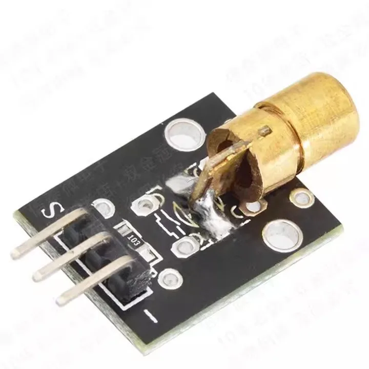 20 Pieces 5V Laser Head Sensor Module Laser Tube KY-008 Laser Module