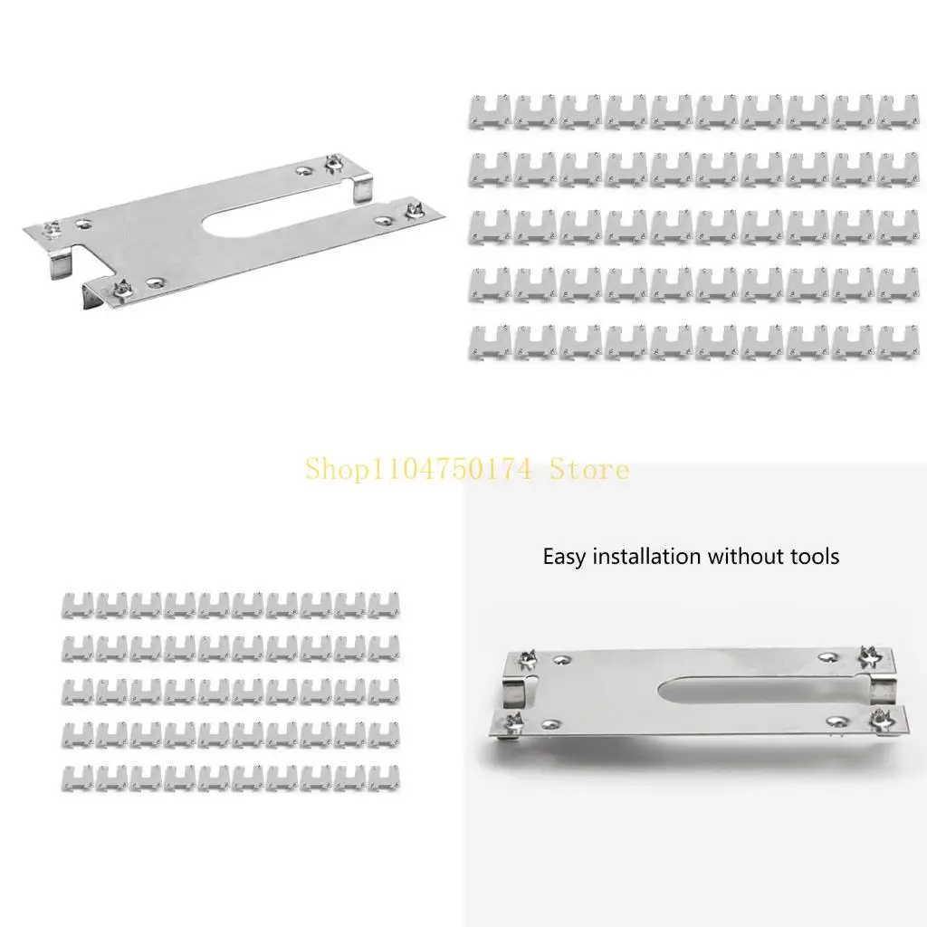 

50Pcs Solar Panel Cable Clamp Photovoltaic Grounding Gasket Washer Conductive Washer Sheet Spacer for Roof Ground Shed top sale