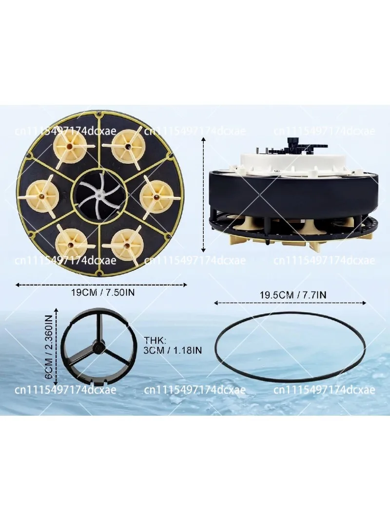 Modular Water Valve with Valve Housing for O-Ring Seal Replacement