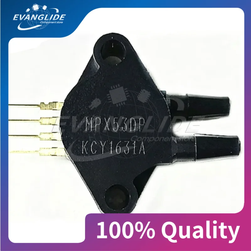 1 PCS MPX53DP 0-50 Kpa 3-6V Pressure sensor, air pressure microprocessor