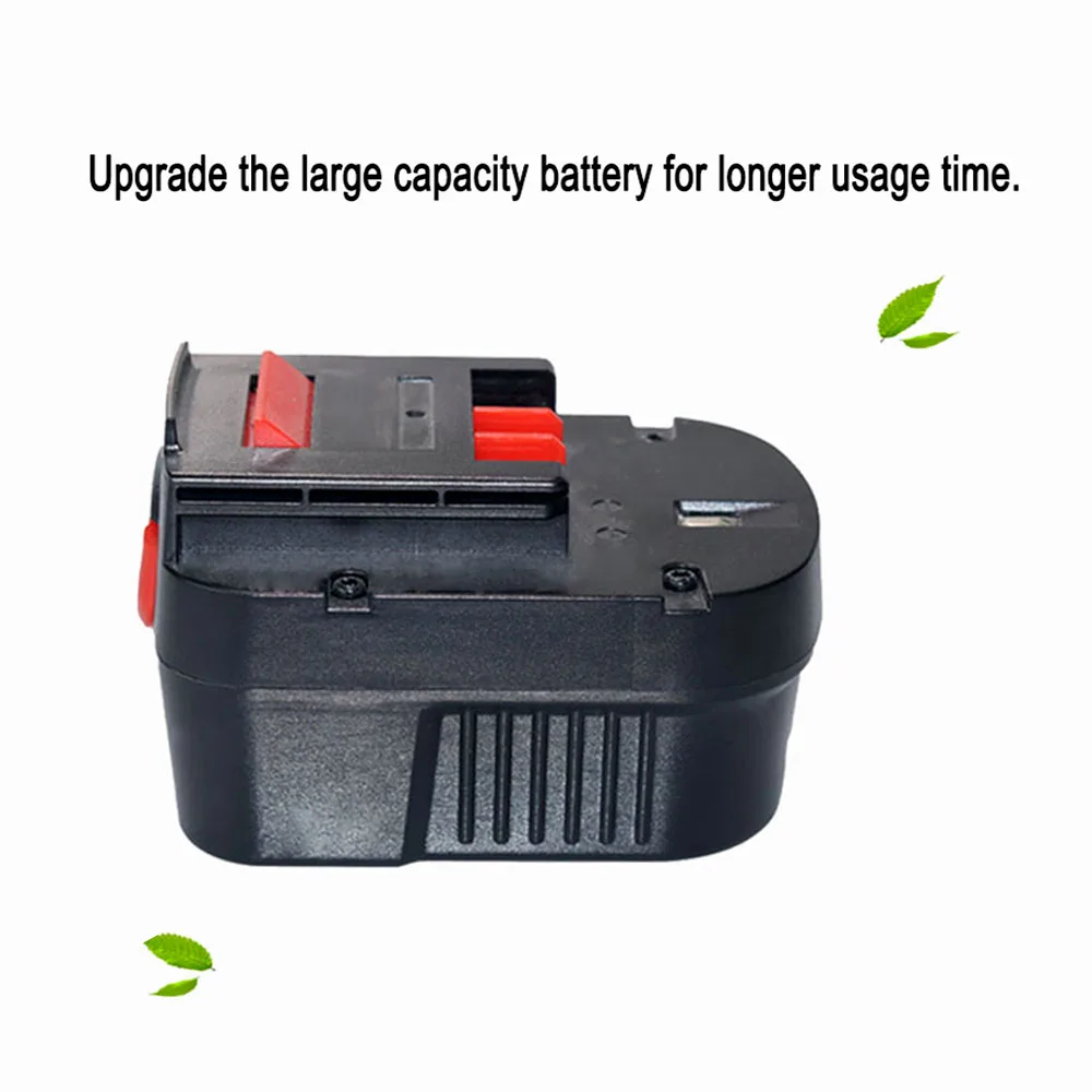 For Black & Decker 12V Rechargeable Tool Battery A12EX FSB120B A1712 HP12K HP12 Lithium Battery 12V 6000mAh Rechargeable Battery