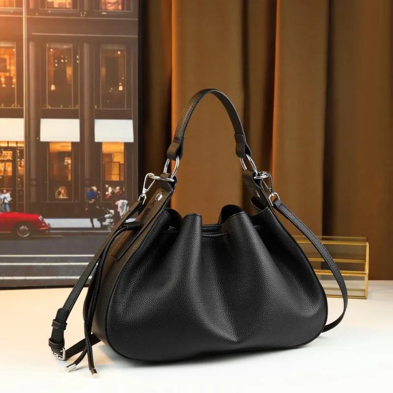 Elegant Women's Shoulder Bag Designer Leather Crossbody Handbag Ladies Tote Purse For Office & Shopping