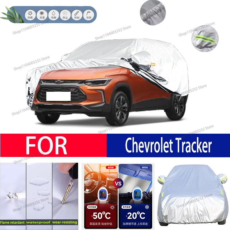 

For Chevrolet Tracker Car clothing sun protection snow prevention antifreeze car protective cover auto cover