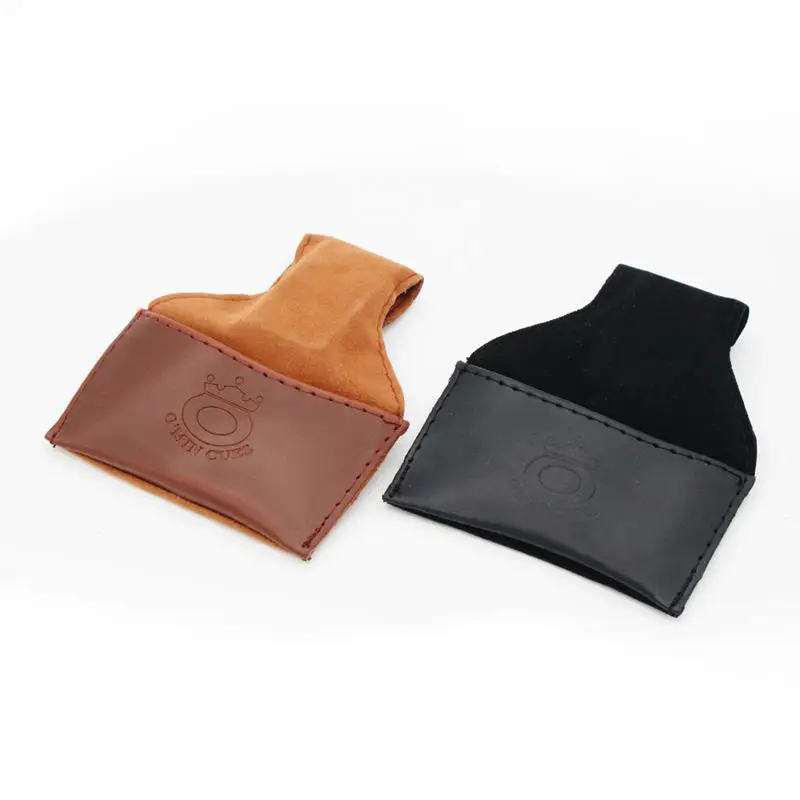 Billiards Accessories 2 Colors for Billiard Players Portable Billiard Chalk Holder Durable Suede Pool Chalk Pouch