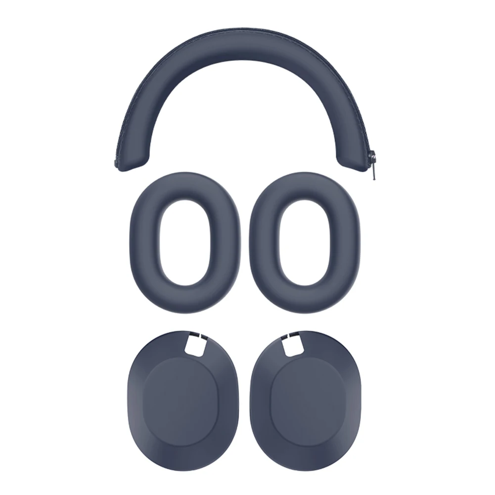 Soft Silicone Sweatproof Cover for Sony WH1000XM6 Perfect Protection for Headphones During Exercise and Outdoor Fun