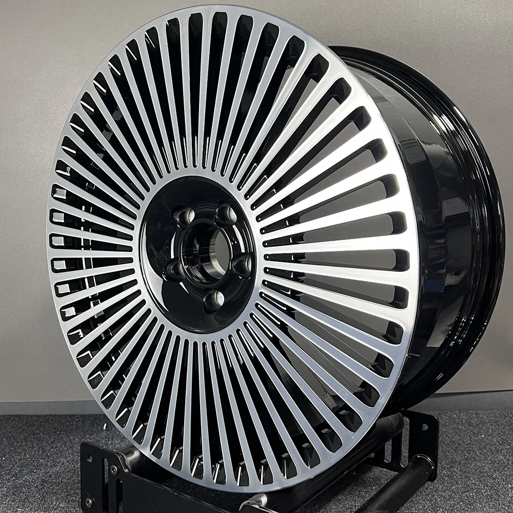 Auto Parts Multi Spoke Lightweight Custom Forged Alloy Custom Wheels Perfect For Medium Luxury Sedan Tuning Modification Upgrade