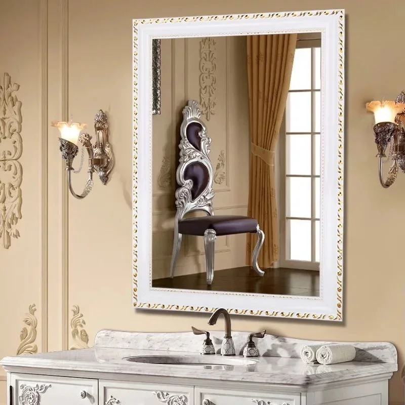 Bedroom Wall Decorative Mirrors For Bathroom Large Big Vintage Infinity Mirror Shower Espelhos Decorativos Home DecorationBC