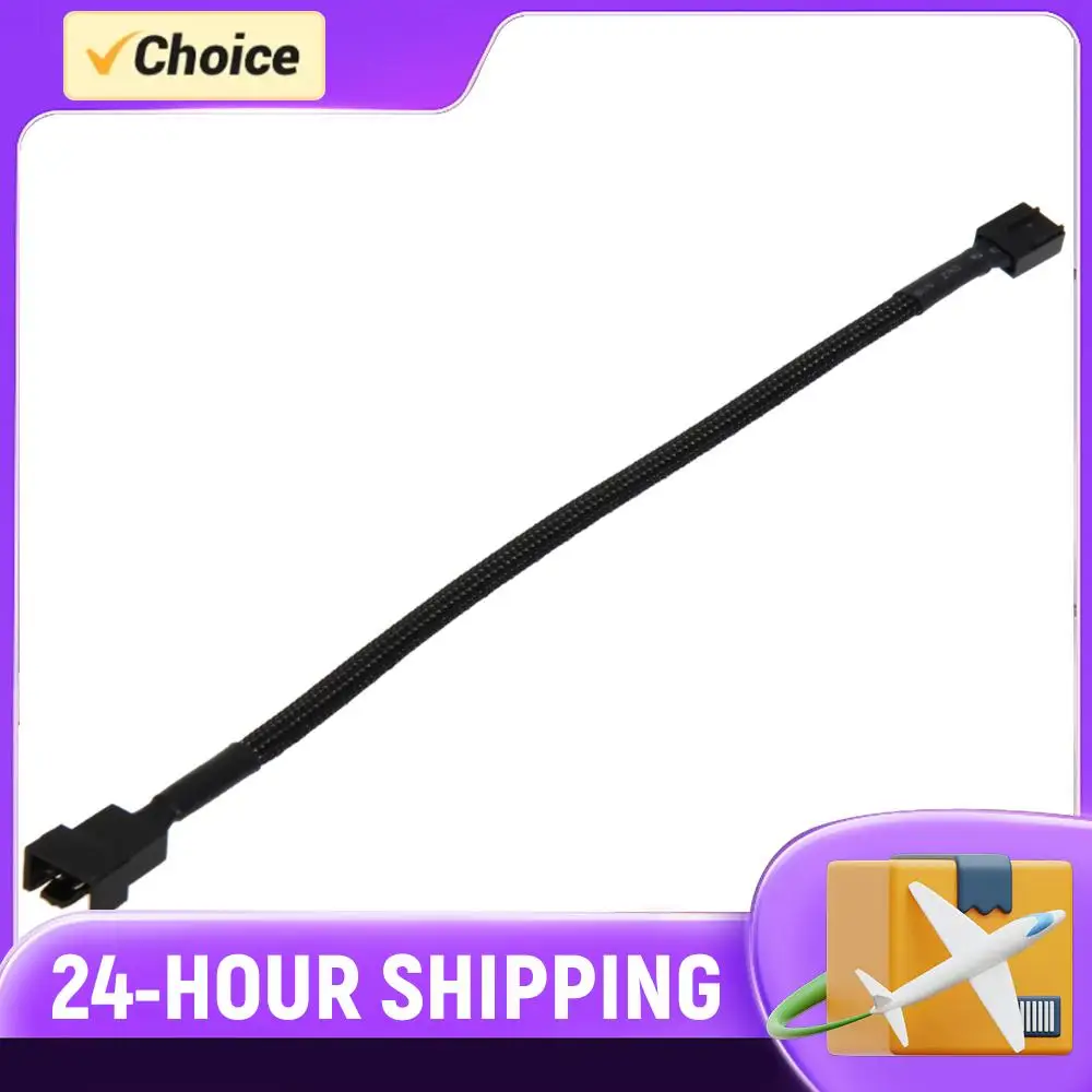 

5 Pcs 4 Pin PWM Connector Case Fan Extension Power Cable Extending Cable PWM Fan Extension Cable for Compure CPU Cooling System