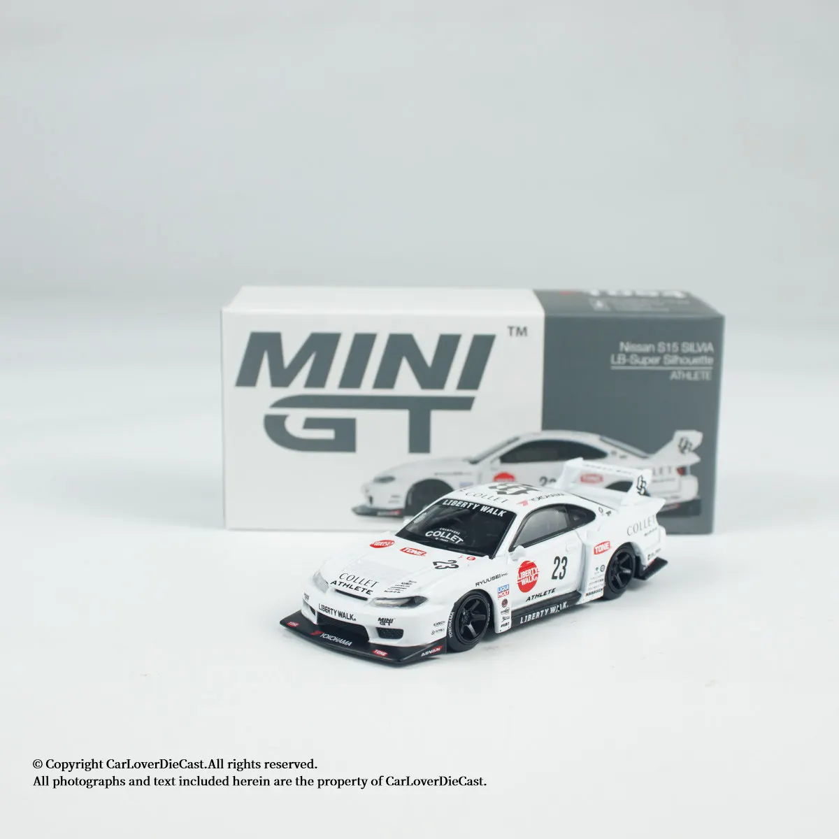 

MINIGT 1/64 trolley Ninssan Maverick LB Porsche, alloy, car model