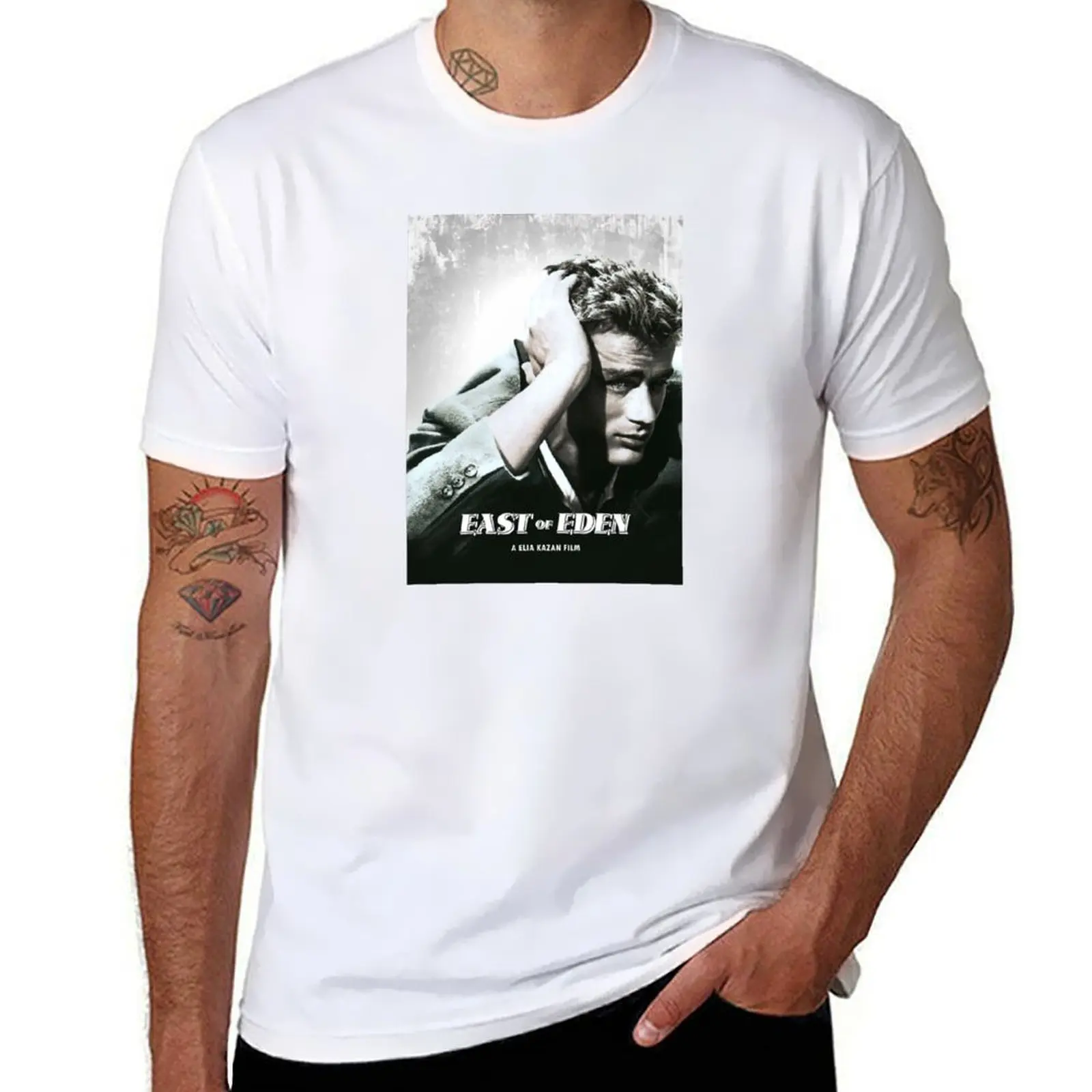 

East Of Eden T-Shirt funny t shirts man t shirts cotton 100% man t shirts graphic T-shirt