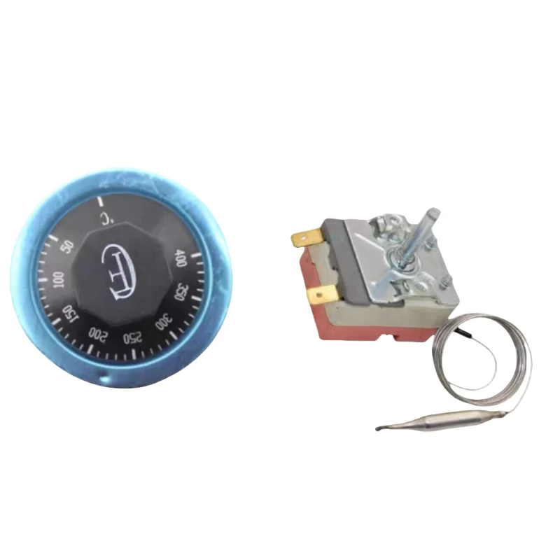 Oven Parts Thermostat 50-400 Degree 2 Pins 70cm Wires WJA-400