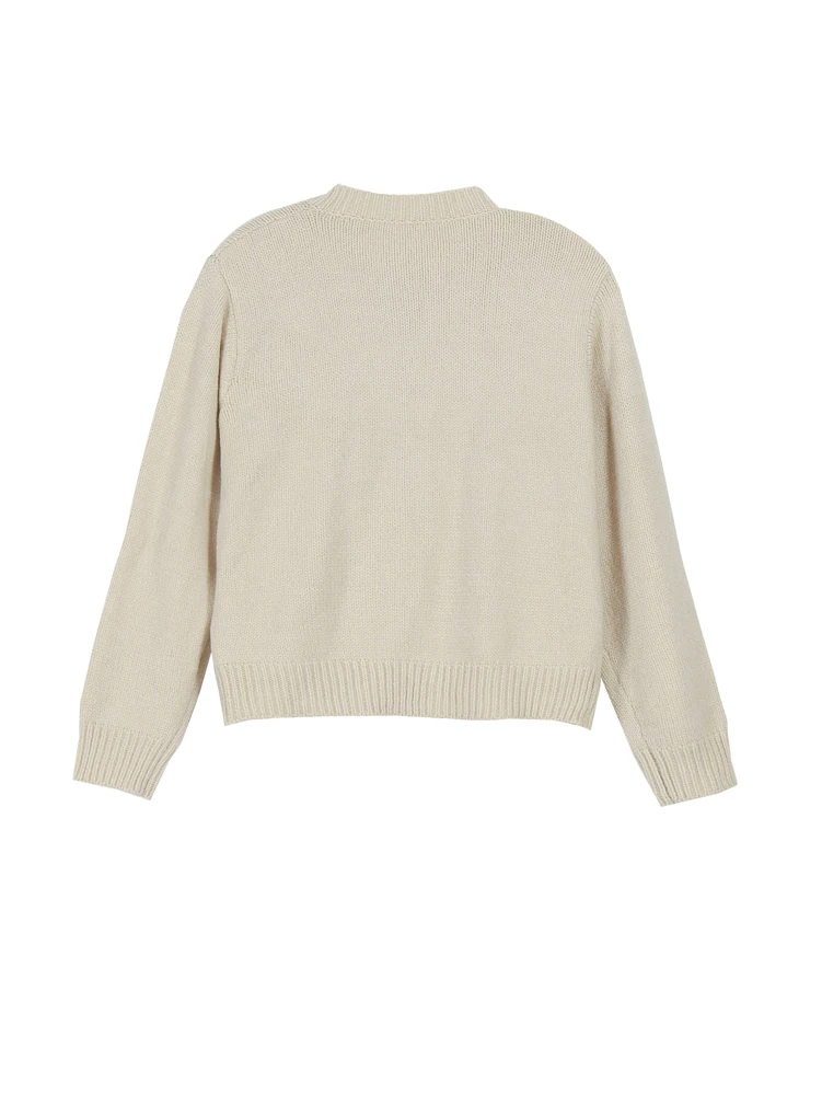 Otoño/Invierno moda pulóver suéteres sueltos prendas de punto cálidas Casual y ropa de casa 2025 Otoño/Invierno recién llegados