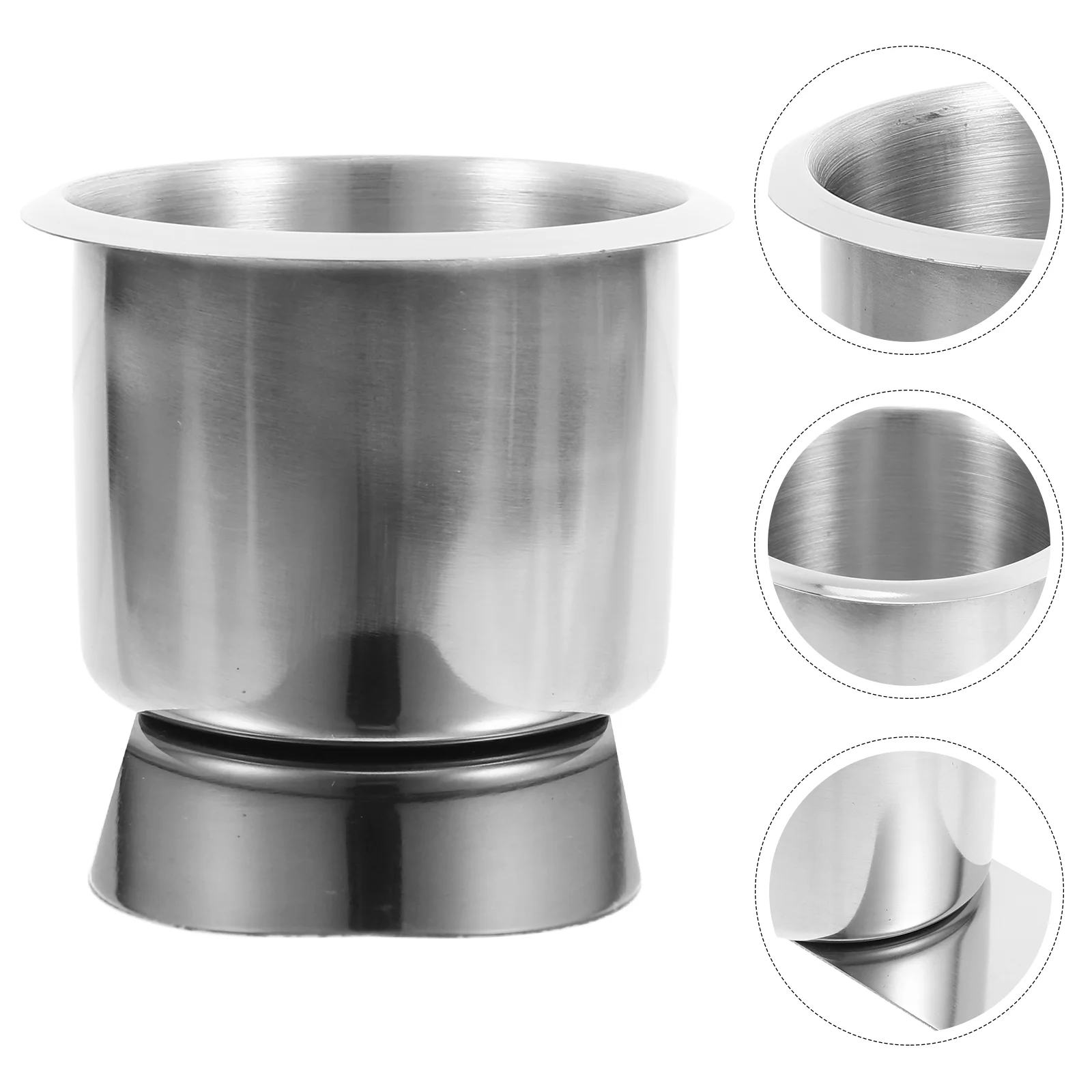 

Stainless Steel Coaster Drink Holder Gaming Table Cup Holder Drinking Fittings Gaming Table Accessory Can Indoor Supply Insert