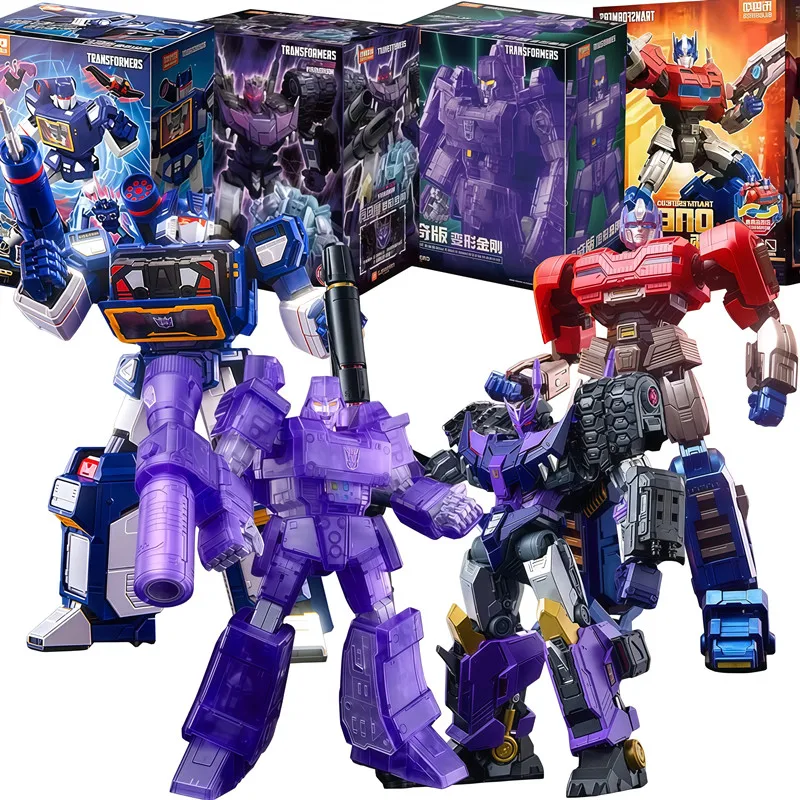 Blokees Transformation Tarn Megatron Soundwave Orion Pax Optimus Prime Legendary Edition Anime Figure Building Block Toys Gifts