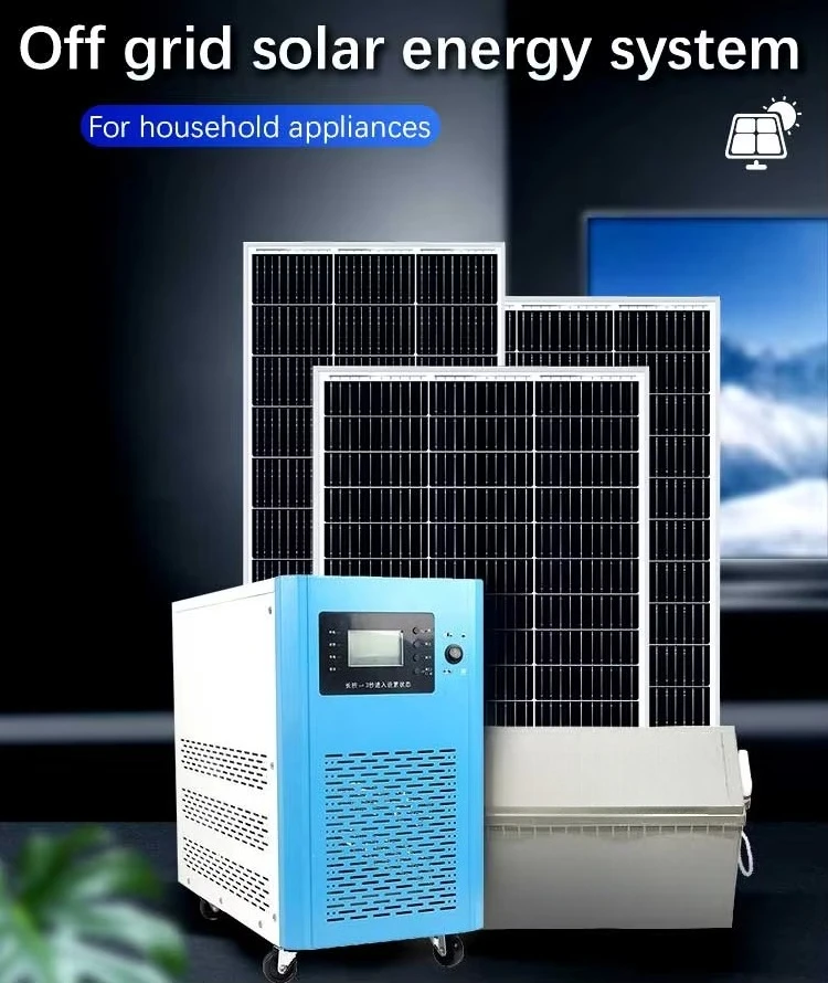 Solar Charged Lithium Battery Home Energy Storage Hybrid Off-Grid Solar Panel Farms LifePo4 Battery