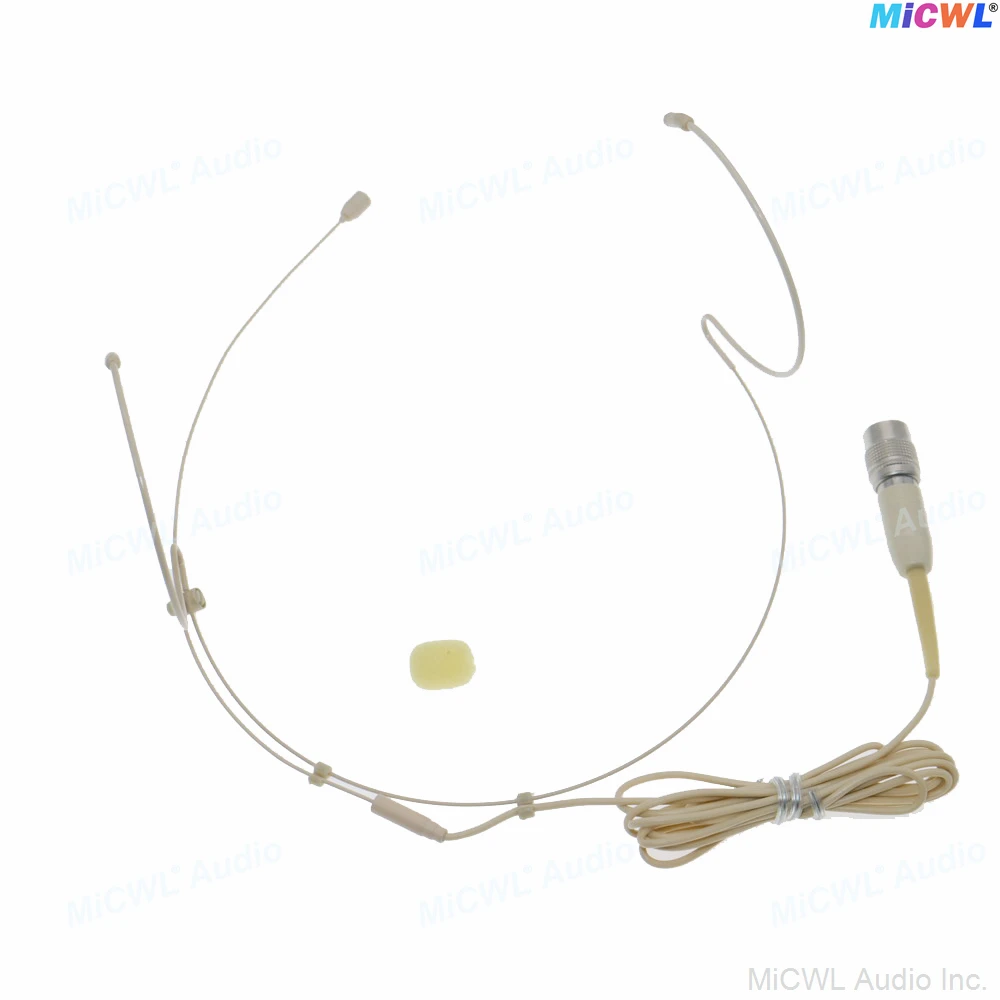 

ATW70 Headset Hanging Microphone For Audio-Technica Hirose 4-Pin cW BodyPack Wireless System with Zipper Case