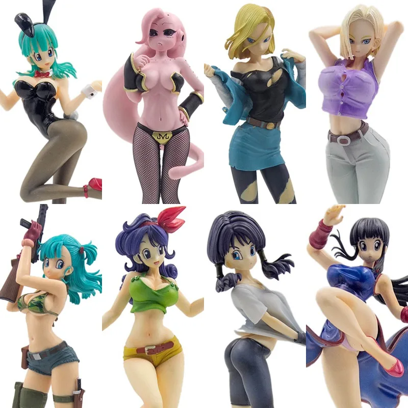 

Dragon Ball 2D Anime Model Androids No. 18 Kiki Girl Buobu Maranqi Figurine Gift Back To School Anime Toys