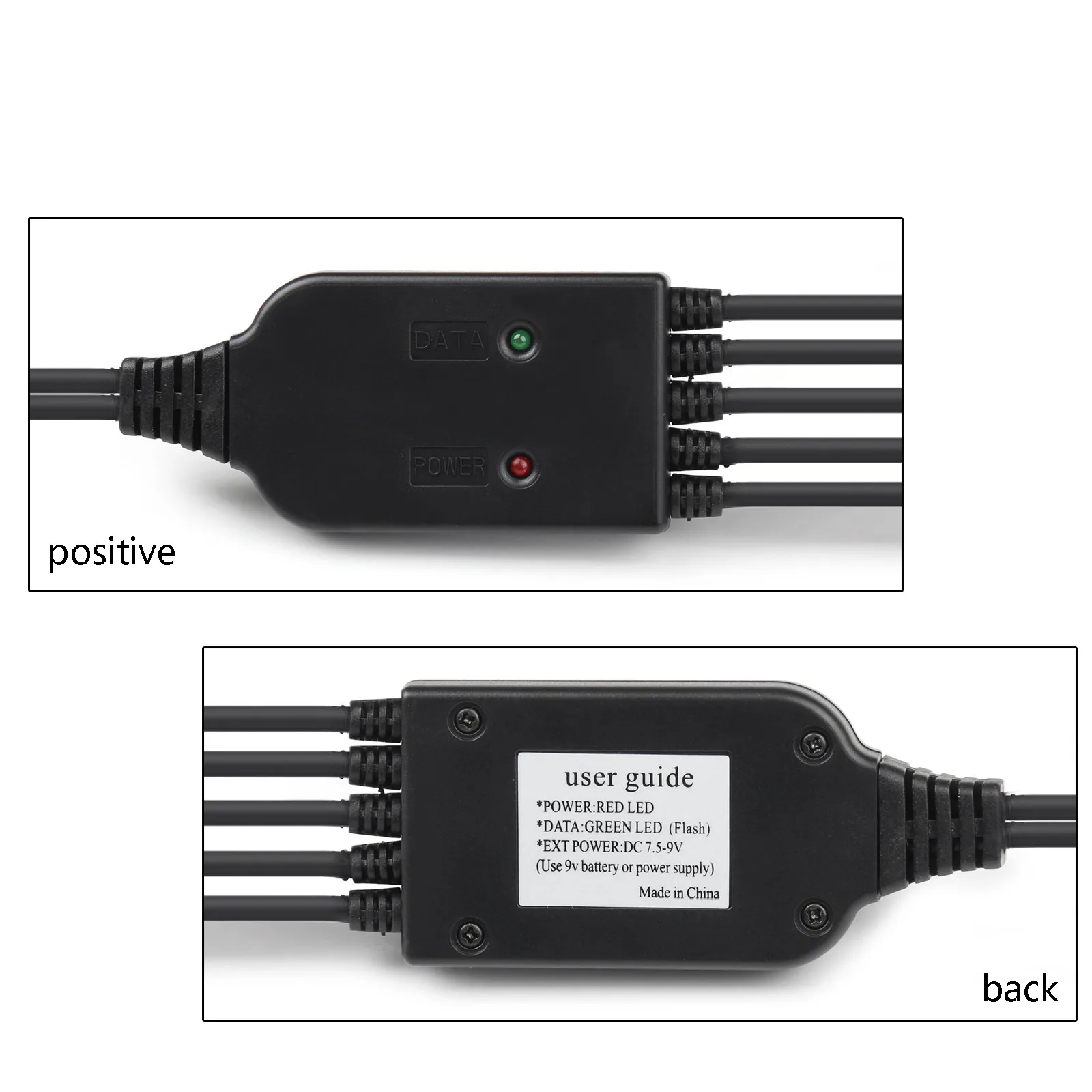 5-IN-1 USB Programming Cable For Motorola CM140 GM338 GM340 GM360 CP150 EP450 Walkie Talkie Radio Plug & Play Programming Cable