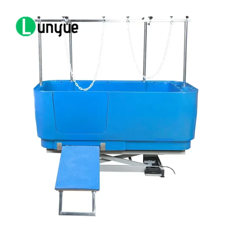 Electric Pet Bathtub Plastic Dog Cat Tub Portable Washing Basin for Small Medium Pets Indoor Grooming Bathing