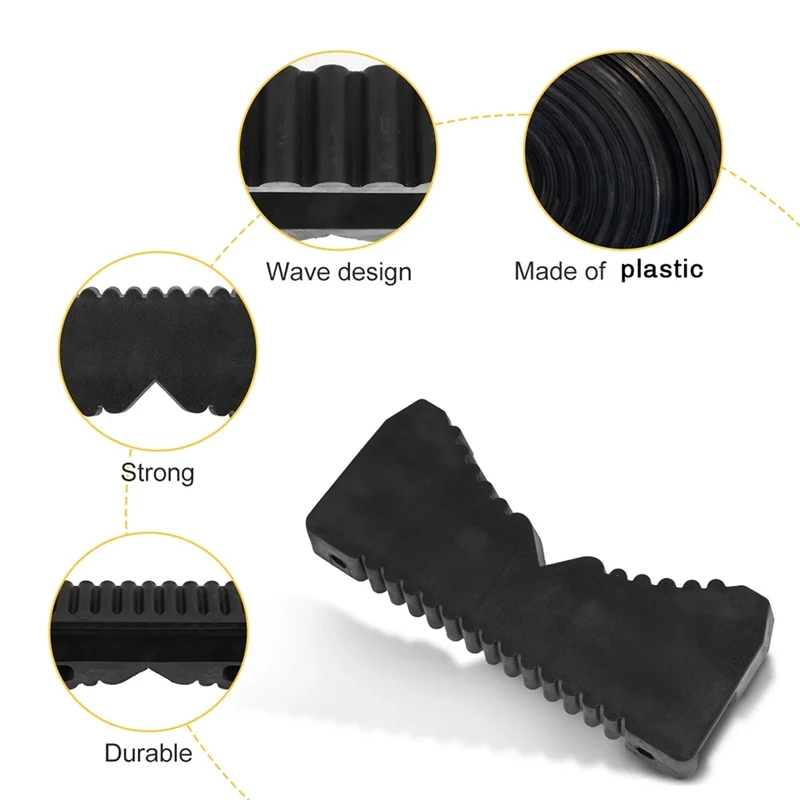 Stabilisateur d'échelle antidérapant, accessoire robuste, protection contre les rayures de rail, accessoire d'échelle durable, PORK-Steep