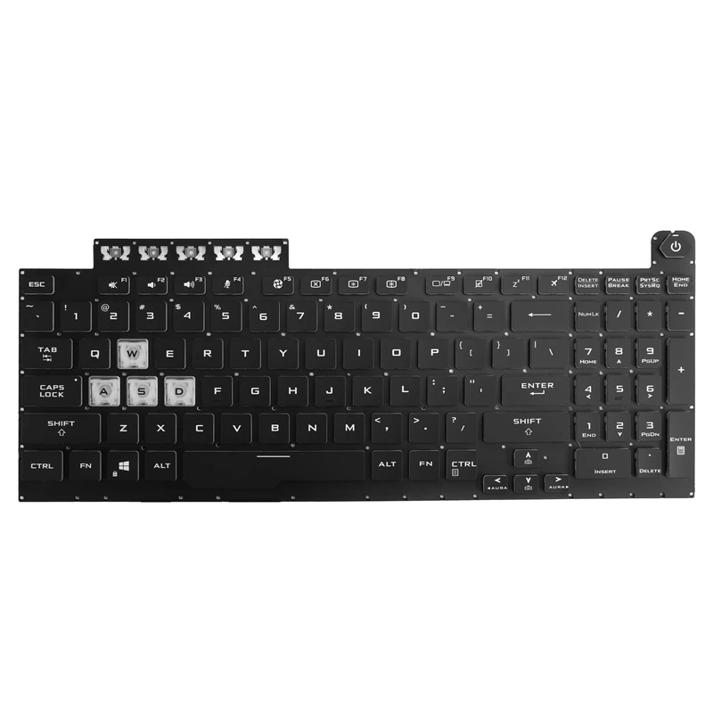 New Replacement Keyboard for TUF Gaming FX506, FX506II, FA506, FX706, FA706 with Backlit Feature-PZZW
