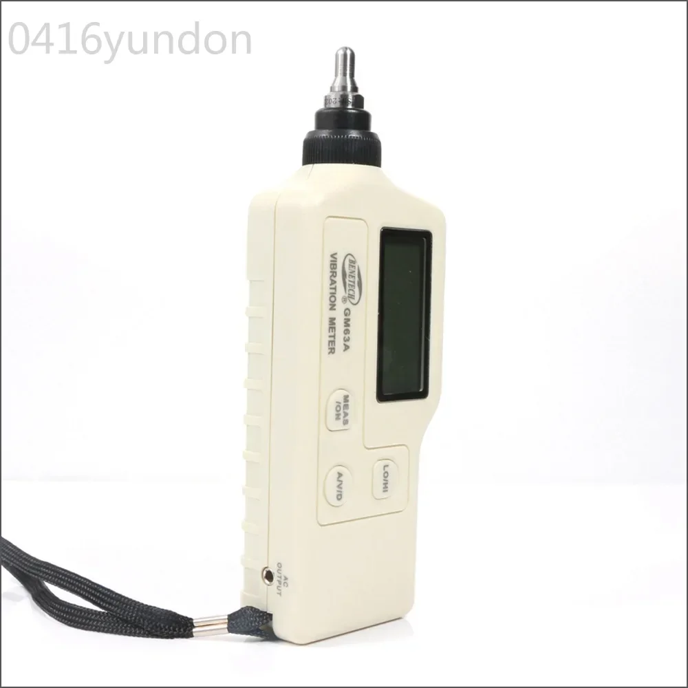 BENETECH Vibration Analyzer Digital Vibration Meter Device Probe Analizador De Vibraciones Handheld GM63A Vibrator Tester