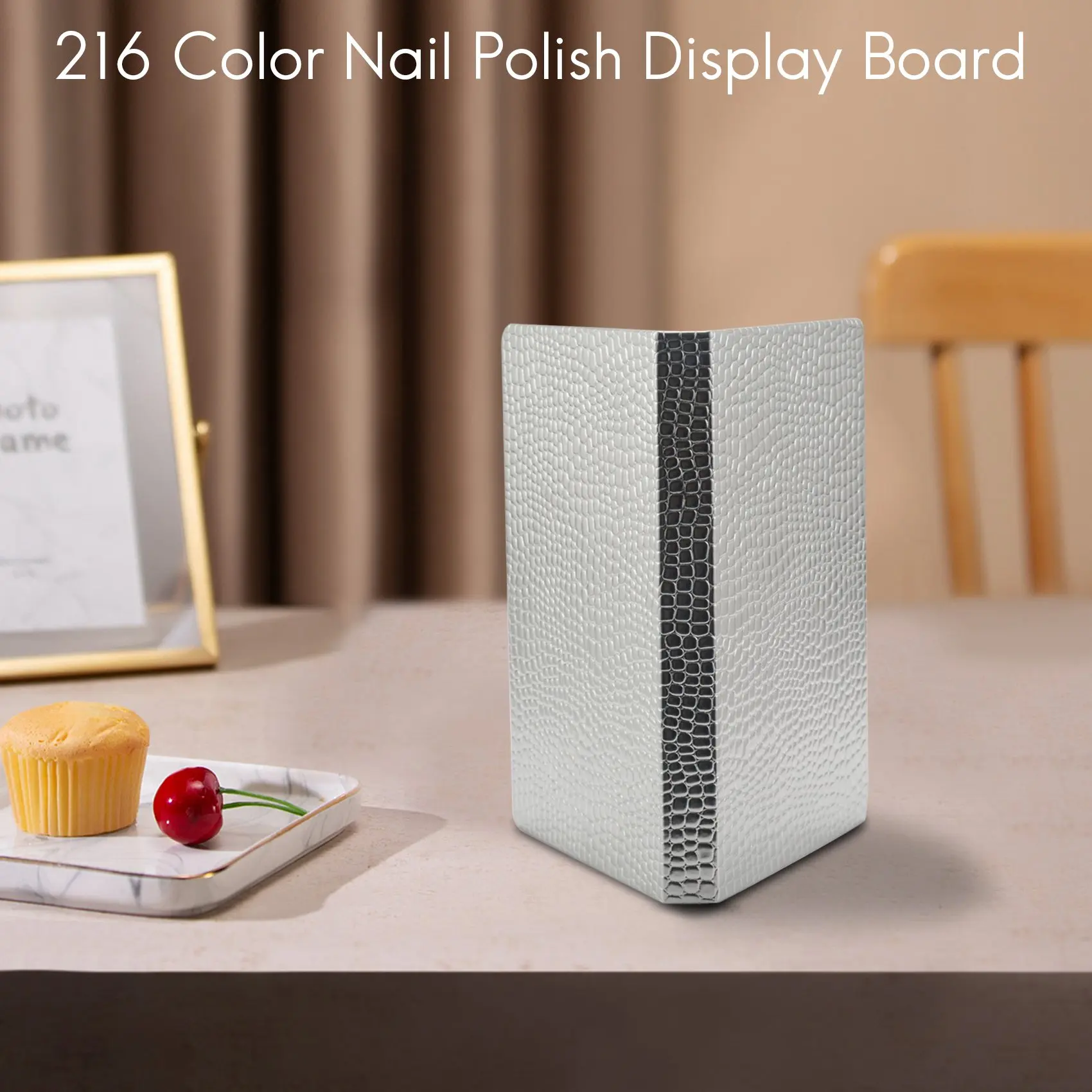 A73U 216 couleurs ongles conseils livre d'affichage bricolage Nail Art montrant étagère Gel couleur carte graphique peinture panneau d'affichage