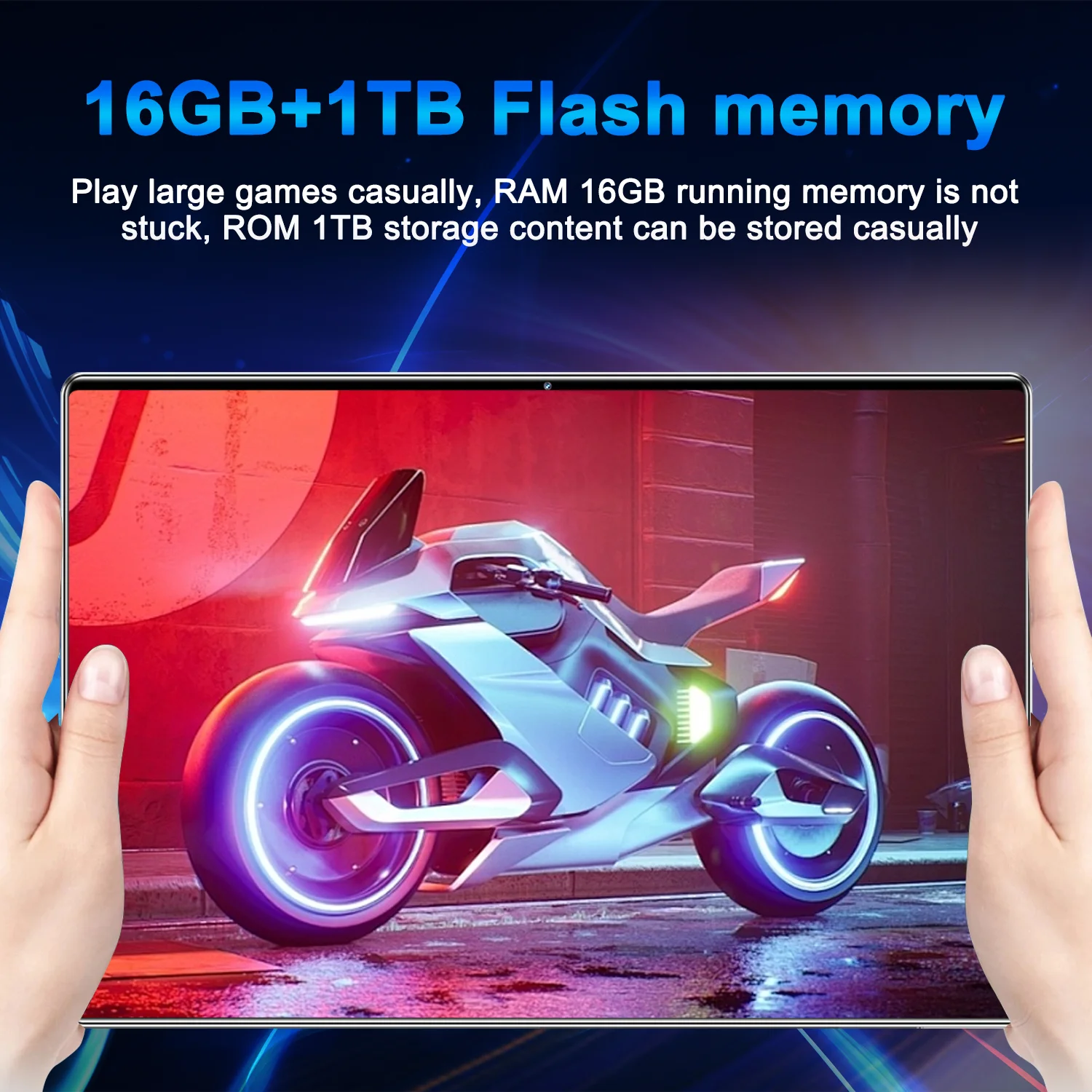 2024 New 5G Tablet 11.6 inch Android 13.0 tablet 10 core 16GB RAM 1TB ROM Tablet PC Dual Cameras Dual sim card Wifi Type-c