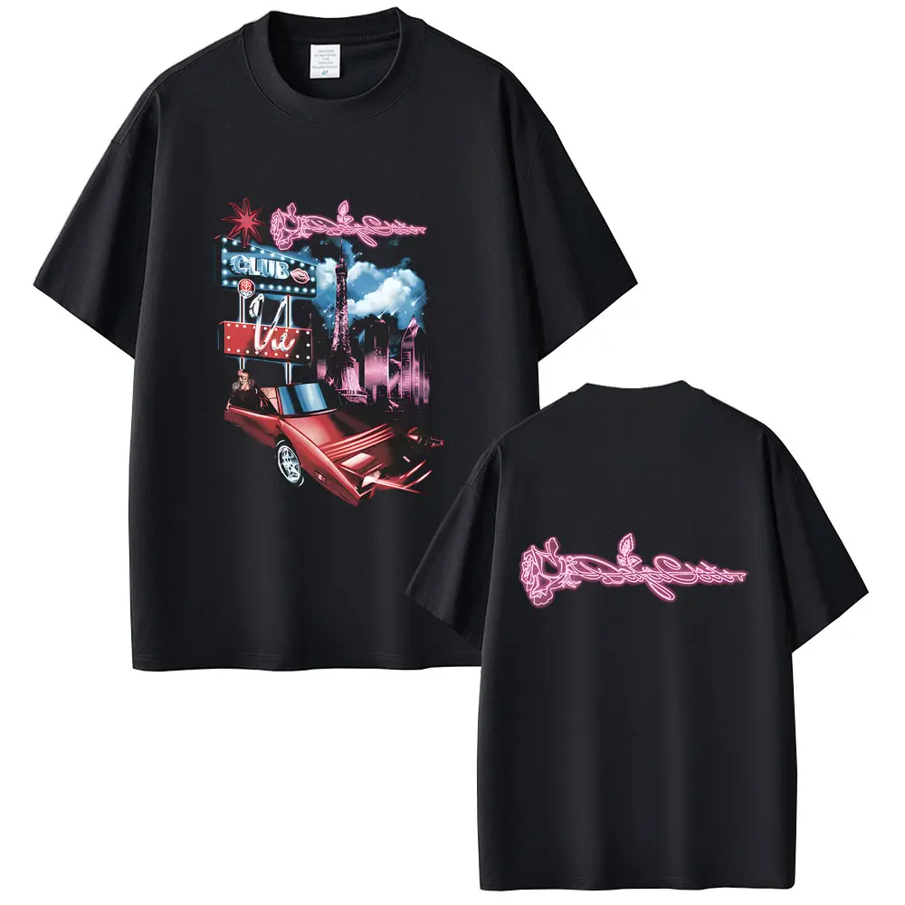 

Hot Sale Rapper Doja Cat Ma Vie World Tour 2026 T-shirt Male Casual Cotton T Shirts Tops Men Women Hip Hop Oversized Streetwear