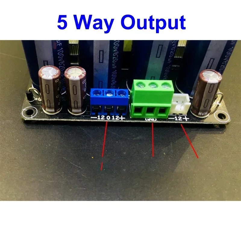 Creadvent 1000 واط LLC مكبر كهربائي تحويل التيار الكهربائي مجلس المزدوج DC35/40/50/60/70 فولت لتقوم بها بنفسك الرقمية أمبير الصوت Hifi