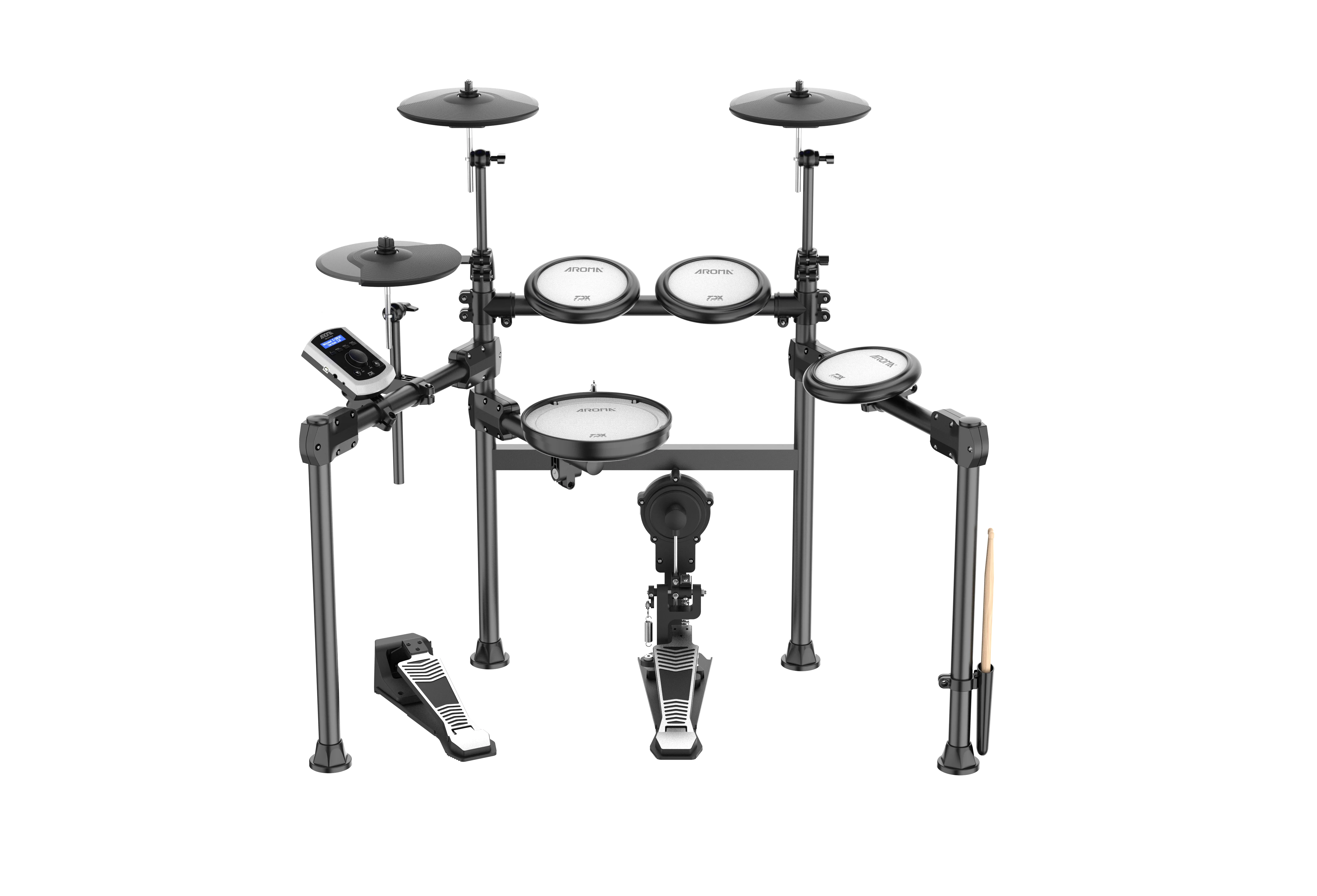 TDX-22 Standard 5drum 3 Cymbals Mesh Aroma Electric Drum Kit Digital Drum Sets