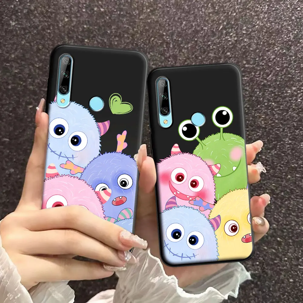 For Huawei P Smart Z (STK-LX1) Case Cartoon Soft Silicone TPU Ice Cream Phone Case For Huawei P Smart Z Cute Back Cover New Capa