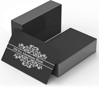 NEJE 250PCS Metal Business Cards CNC Engraving Laser Crafting Multipurpose Metal Business Cards Laser Engraving Cards Special