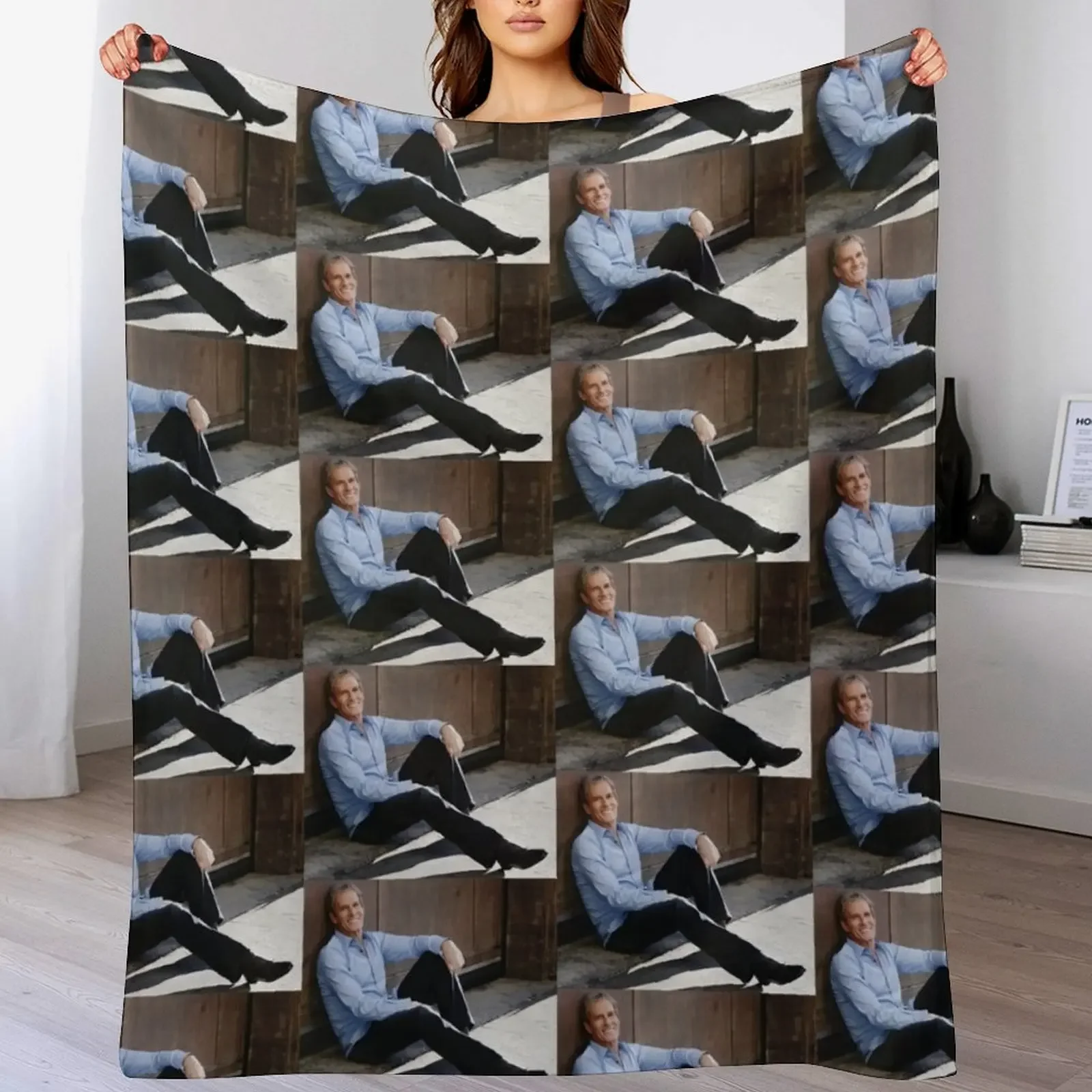rai Michael bow Bolton ght2 tour 2020 Throw Blanket Men's Soft Warm Throw Blanket for Couch