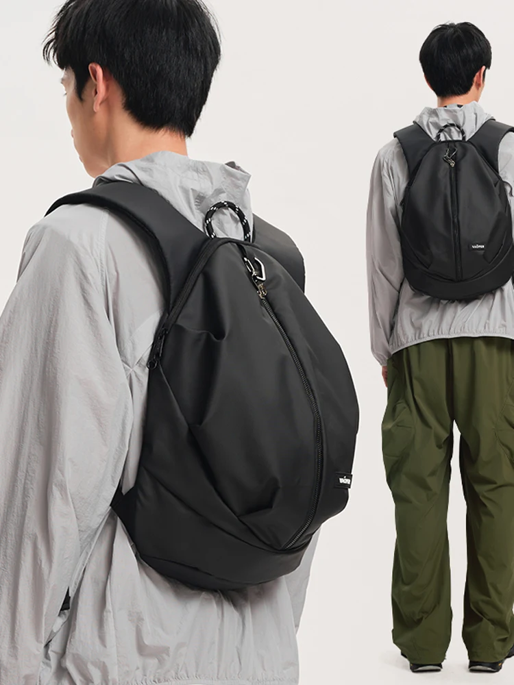 Lightweight Outdoor VAOPER Men's Backpack Cycling Helmet Bag Dual Shoulder Bag Functional Style Nylon Material Youth Suitable
