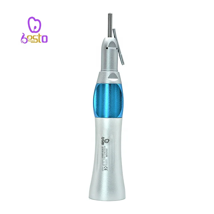 

den tal 1:1 Straight Handpiece External Spray Low Speed Surgical Handpiece Stainless Steel den tistry Equipment with Water Pipe