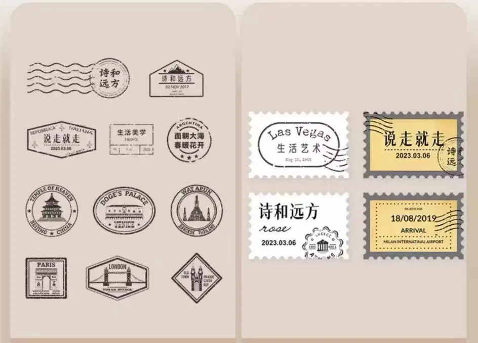 Niimbot b21/b3s/b1/b203 stempel aufkleber