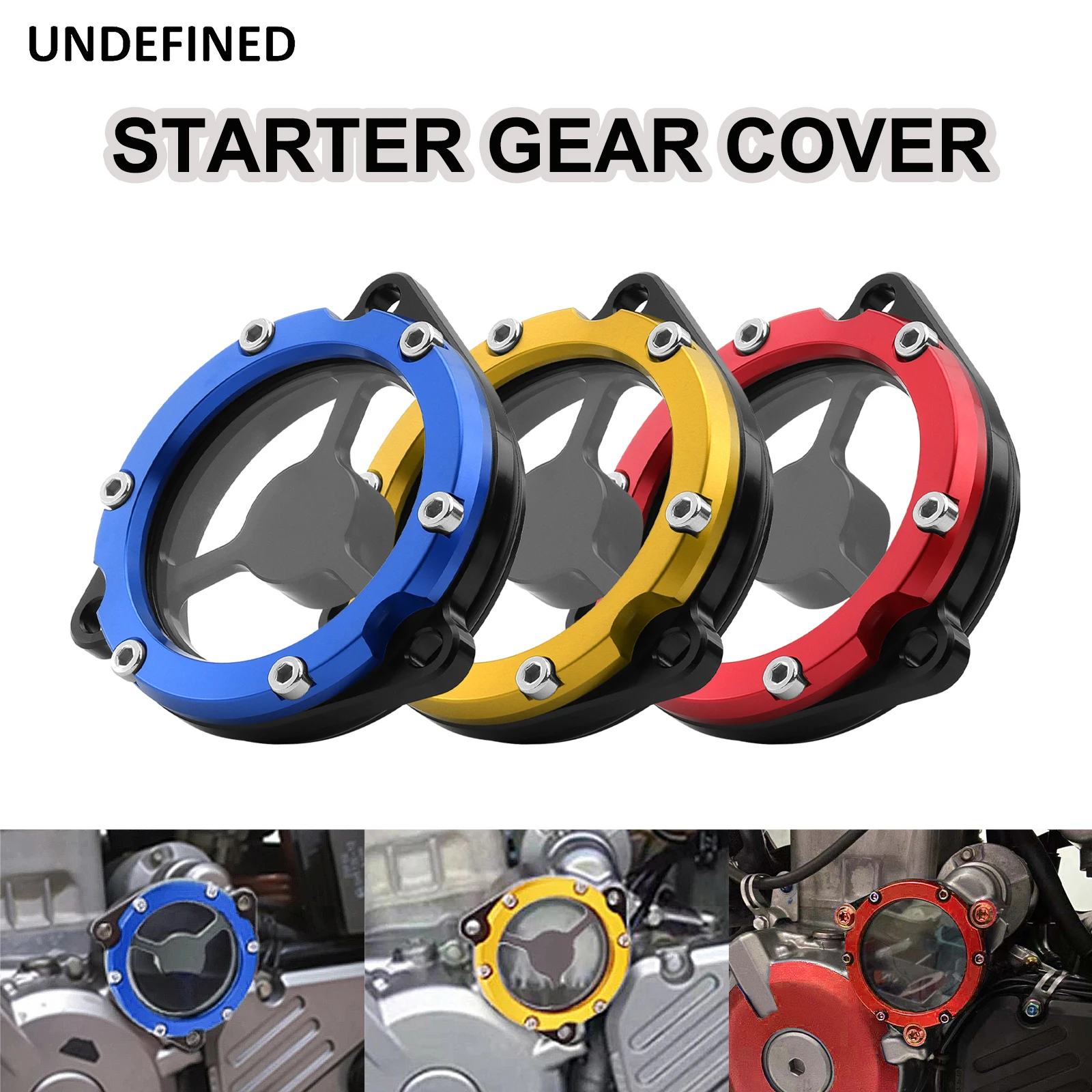 

Motorcycle Starter Idle Gear Cover Guard For Suzuki DRZ 400 400E 400S 400SM LTZ 400 LTR 450 Moto Accessories T6 6061 Aluminum