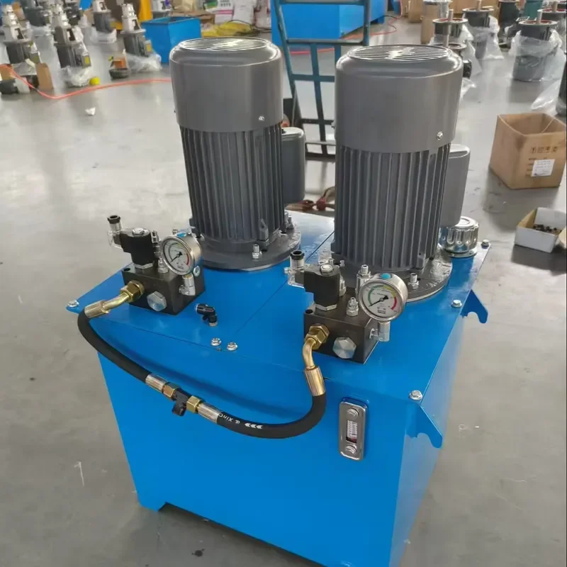 Customizable integrated pump station Powerful pump Hydraulic power unit YD brand, steel material 0.75KW-4KW 3-25 MPa