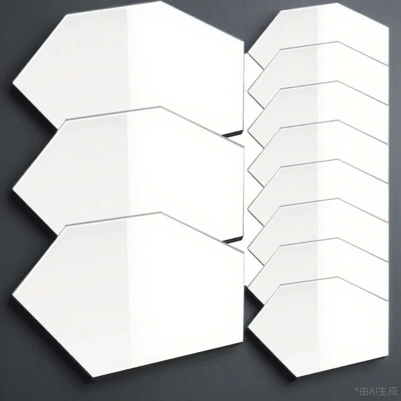 

20pcs Hexagon Seat Signs Acrylic Thickened Transparent Diy Craft Smooth Edge Wedding Table Numbers Reception Reserved Seating