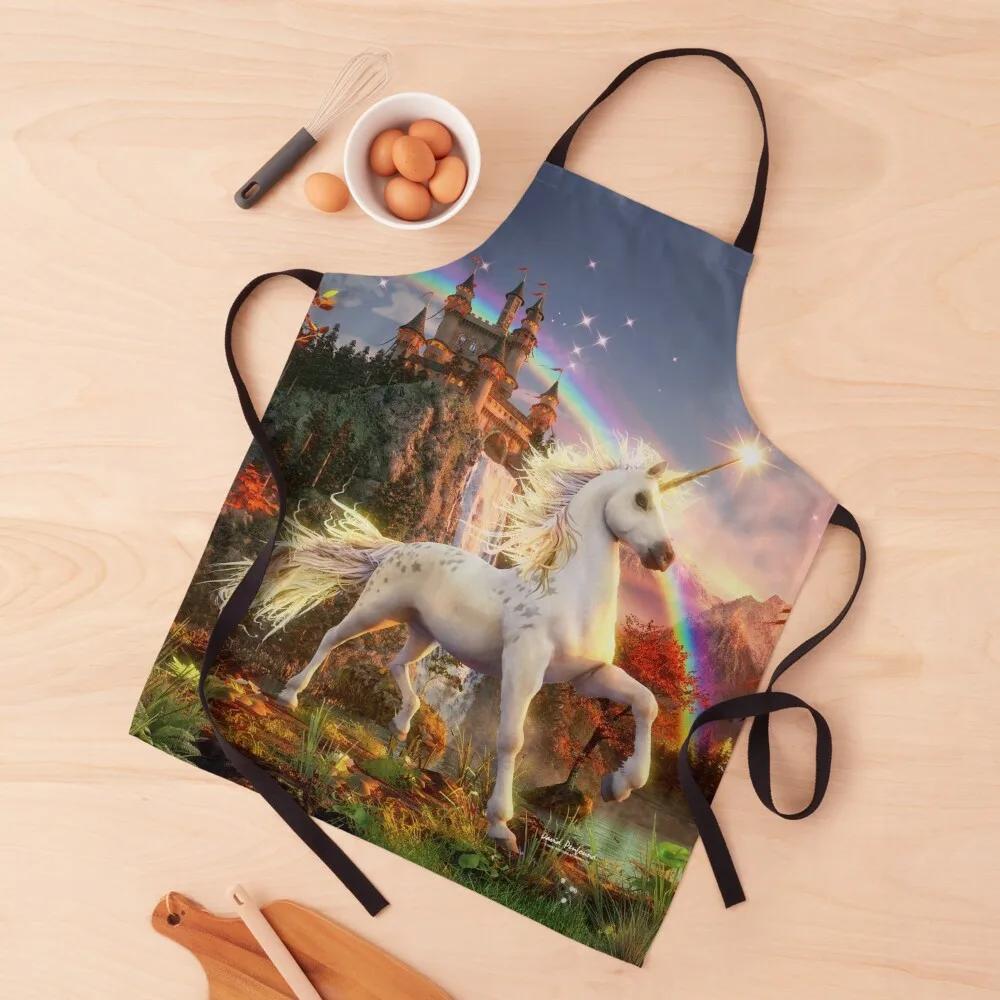 

Unicorn of the evening star Apron Home Utensils useful gadgets for home Useful Things For Kitchen beauty master Apron