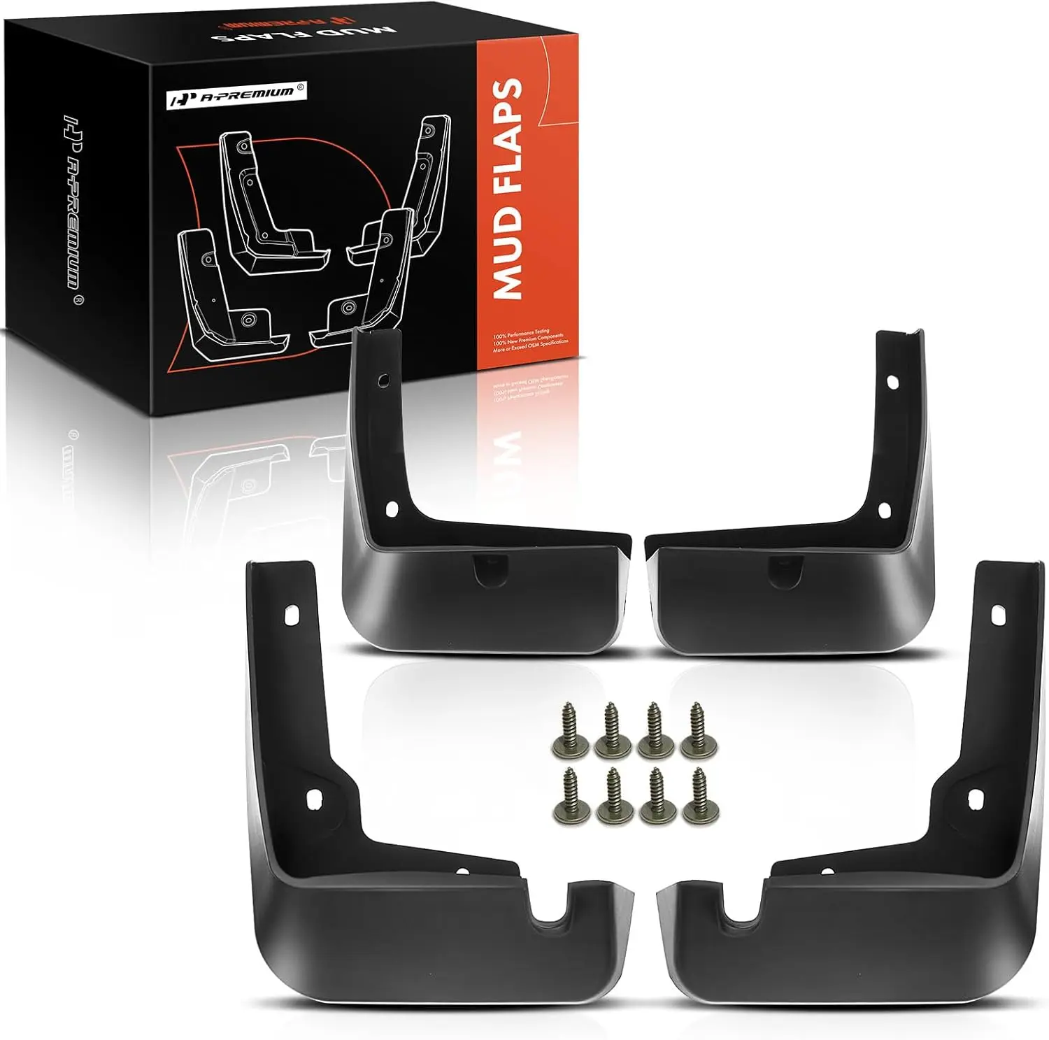 

Набор из 4 брызговиков для Elantra 2017-2019, седан, передние и задние, с комплектом оборудования