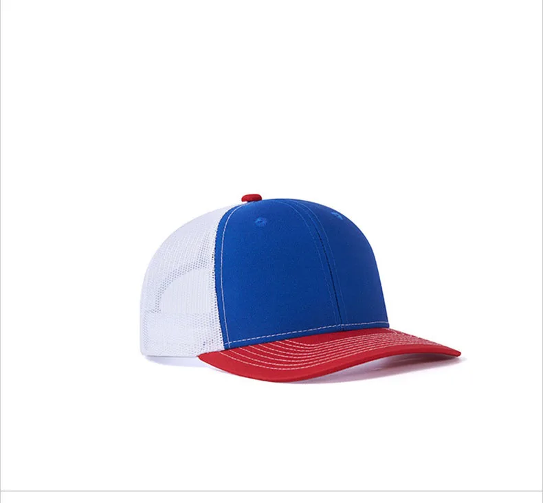 Benutzerdefinierte Stickerei Logo Baseball Cap Sommer zerbrechliche Netz leere Truck Caps Männer Frauen Text Brief Richardson Hüte individuelles Logo – Detail 11